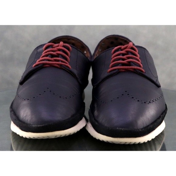 UGG Eneg Cali Men\'s Wingtip Derby Dress Shoes Size 12 Leather Blue 1090413 main image 11